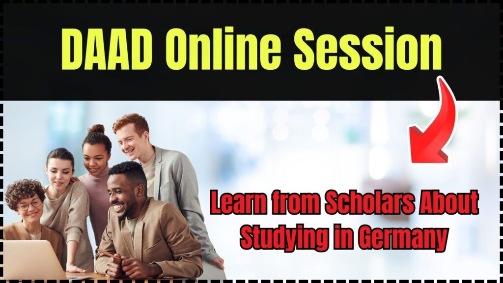 DAAD Online Session: Learn from Scholars About Studying in Germany